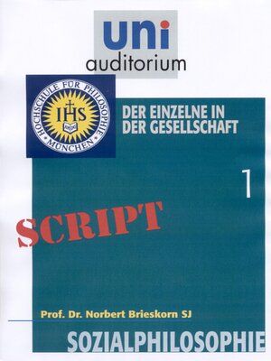 cover image of Sozialphilosophie, Teil 1